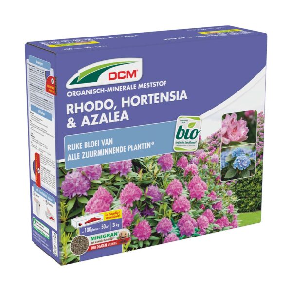 DCM Rhodo, hortensia & azalea 3 kg